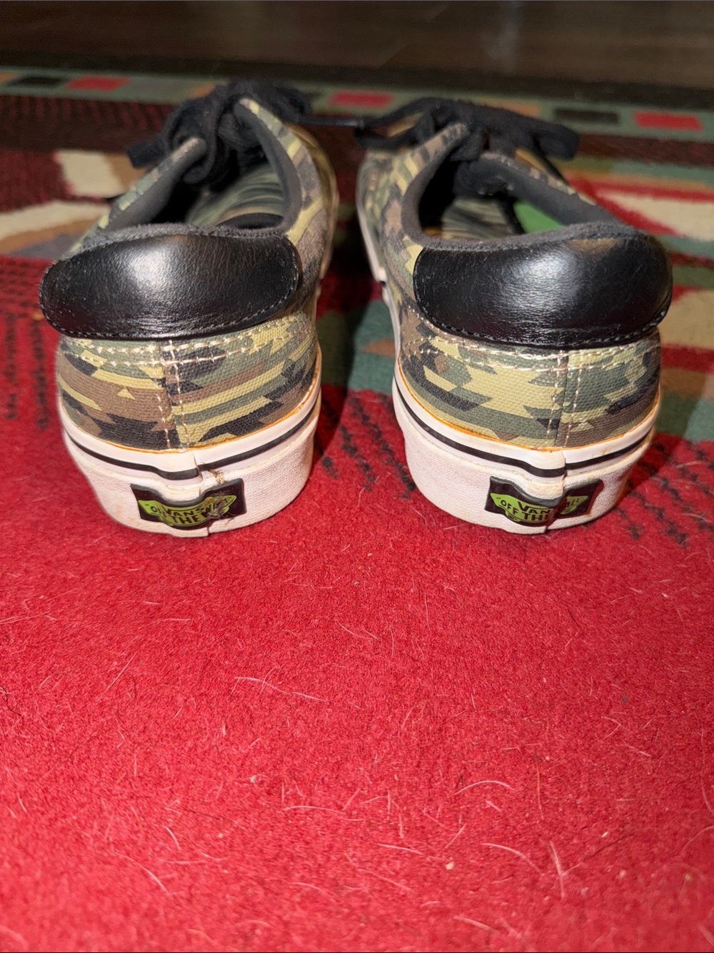 Camo Vans size 8 - Picture 4 of 5